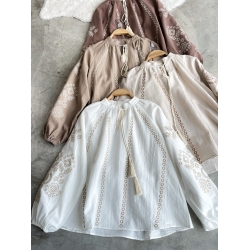 Inara Linen Top